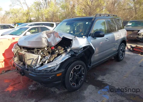 2022 Ford Bronco Sport Outer Banks from USA, damaged, VIN 3FMCR9C6XNRE17667